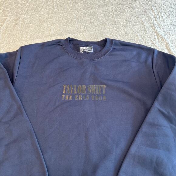 Taylor Swift Eras pullover sweater navy youth 2XL - Picture 4 of 5